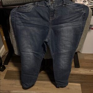 Torrid Dark Blue Boyfriend Jeans